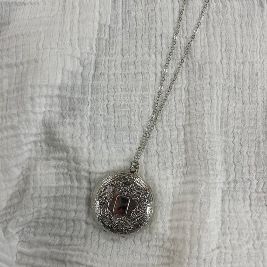 Silver Locket Necklace