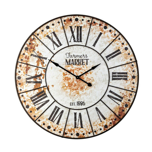 Oversized Farmers Market Clock