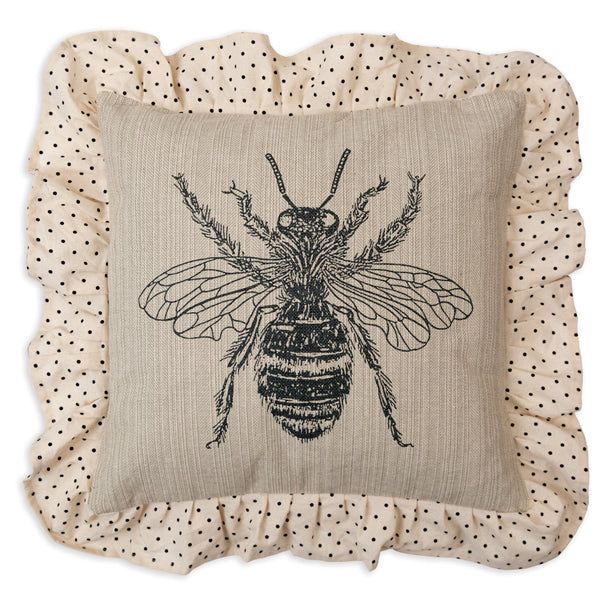 Bumblebee Throw Pillow