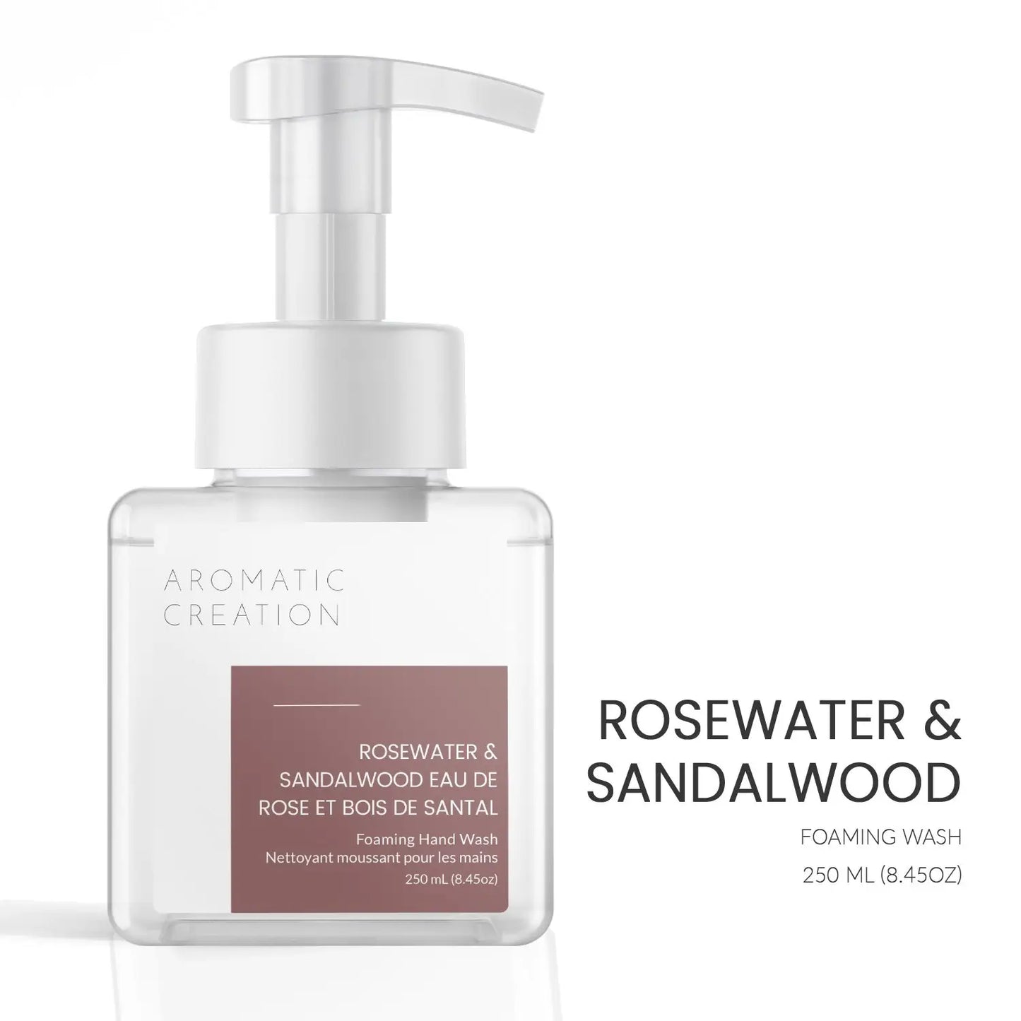 Rosewater & Sandalwood Foaming Hand Wash