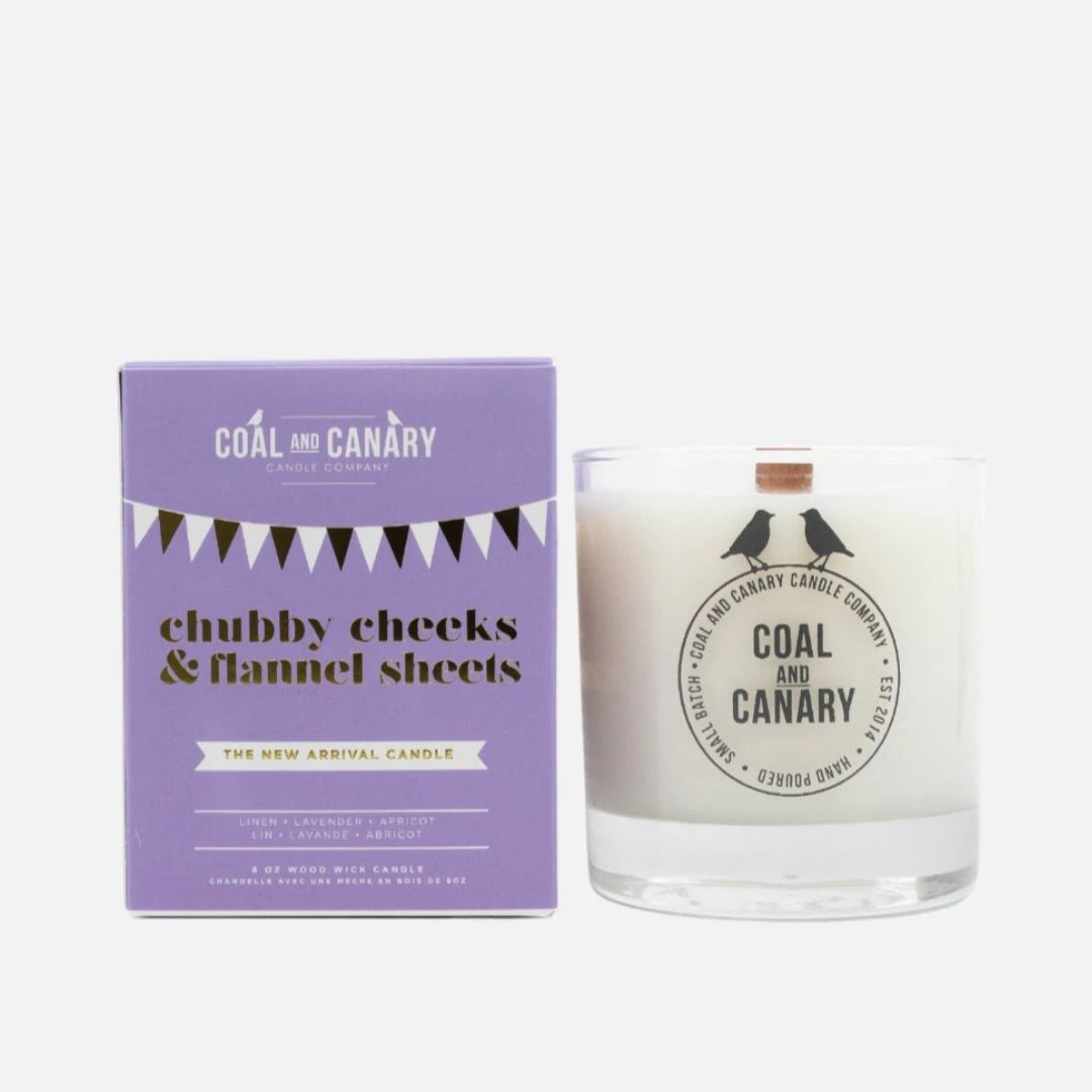 Chubby Cheeks & Flannel Sheets Candle