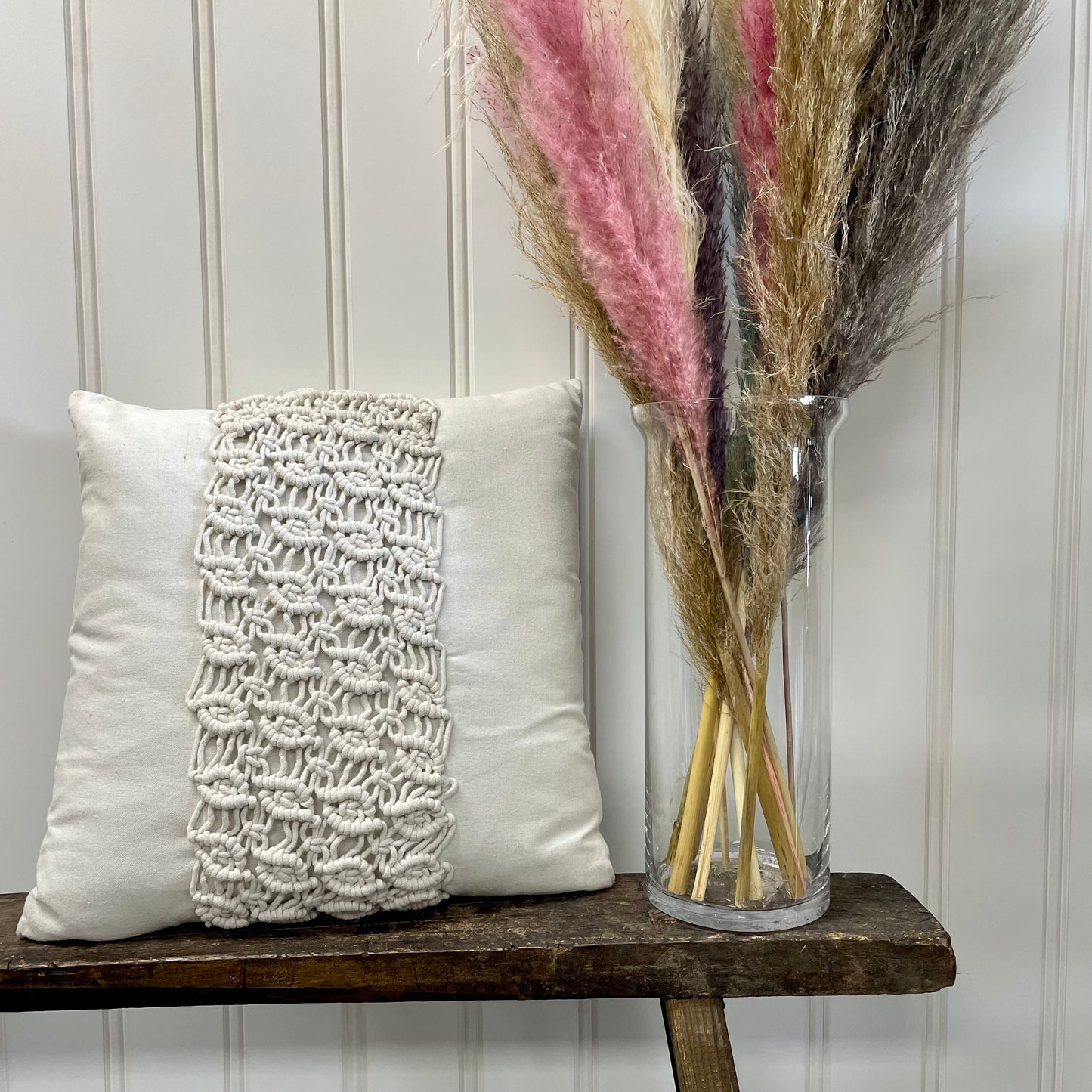 Knit Band Pillow