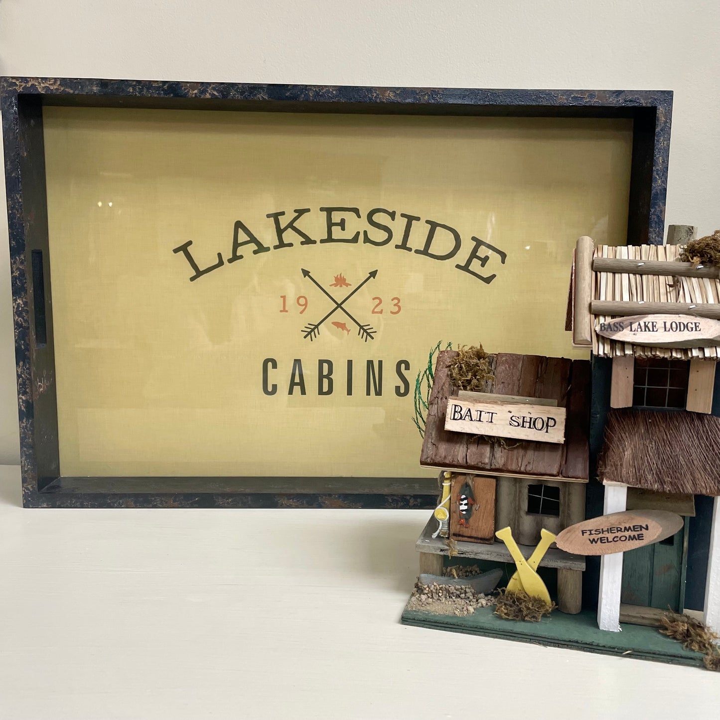 Lakeside Cabins Tray