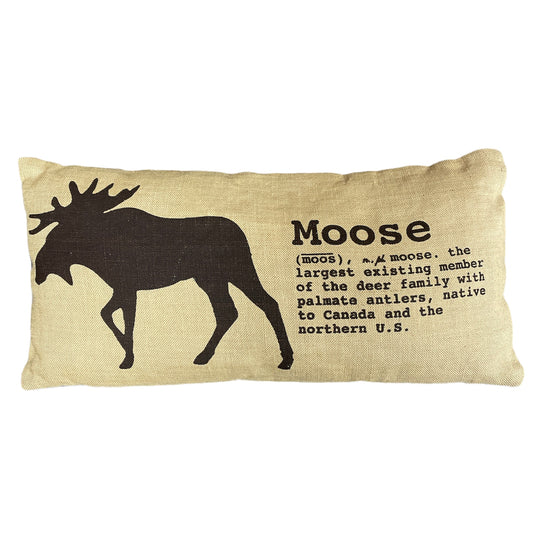 Beige Moose Pillows