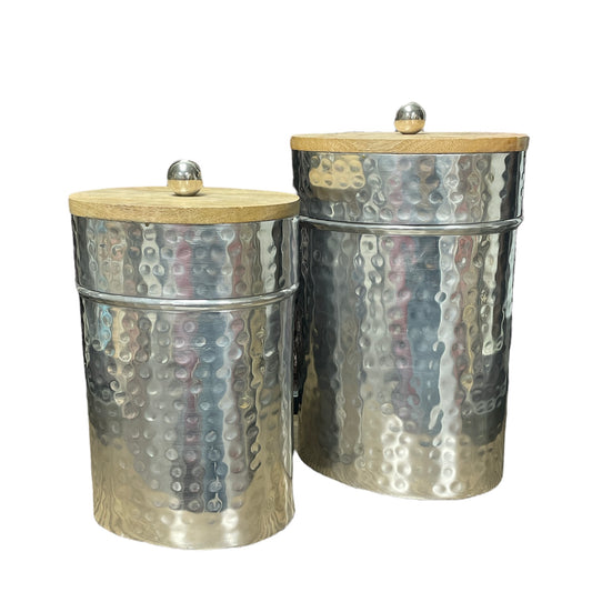 Punched Metal Lidded Containers