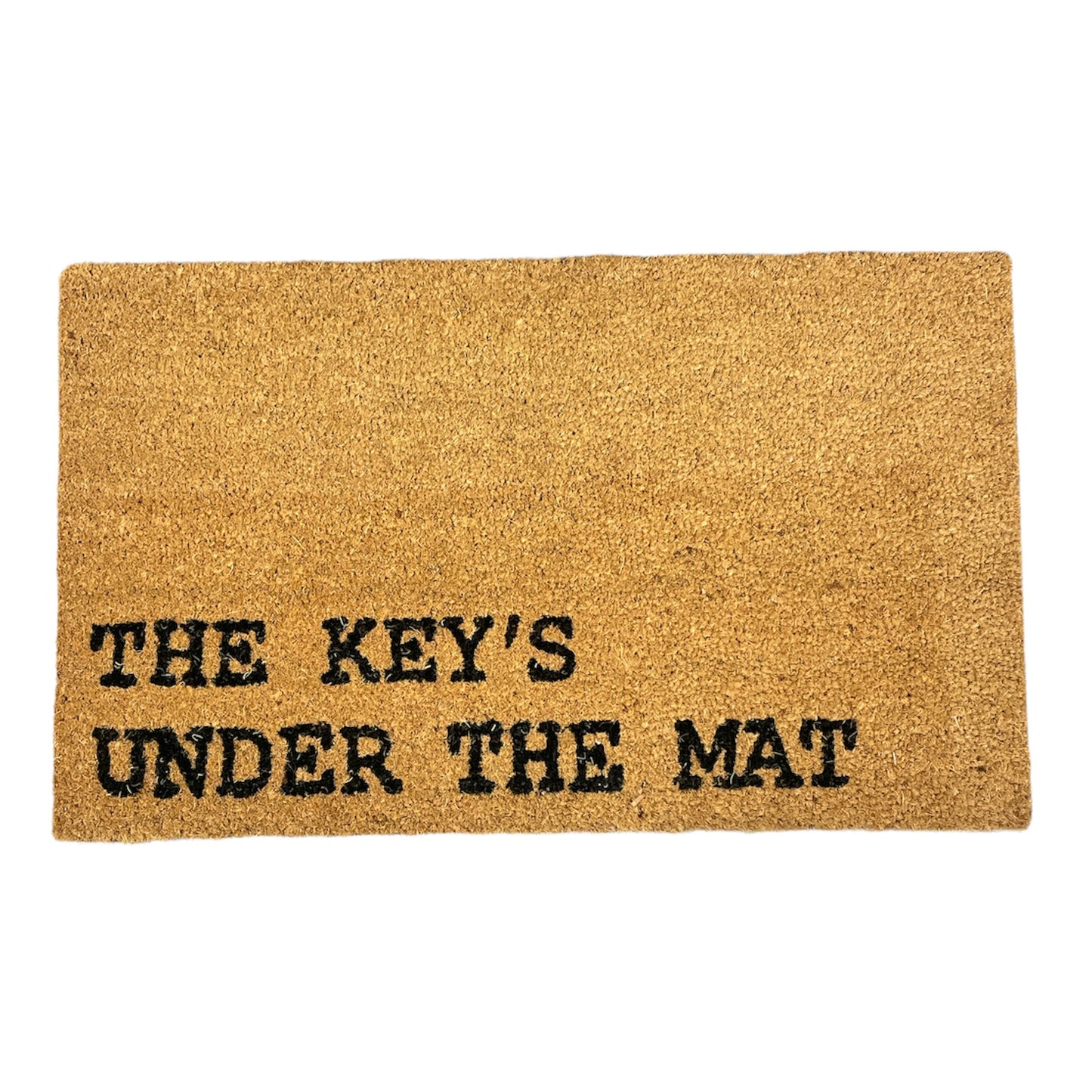 The Key Is Under The Mat Doormat