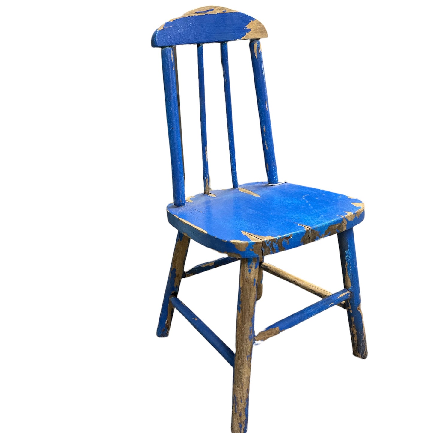 Vintage Blue Kids Chair