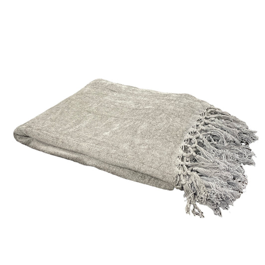 Grey Throw Blanket