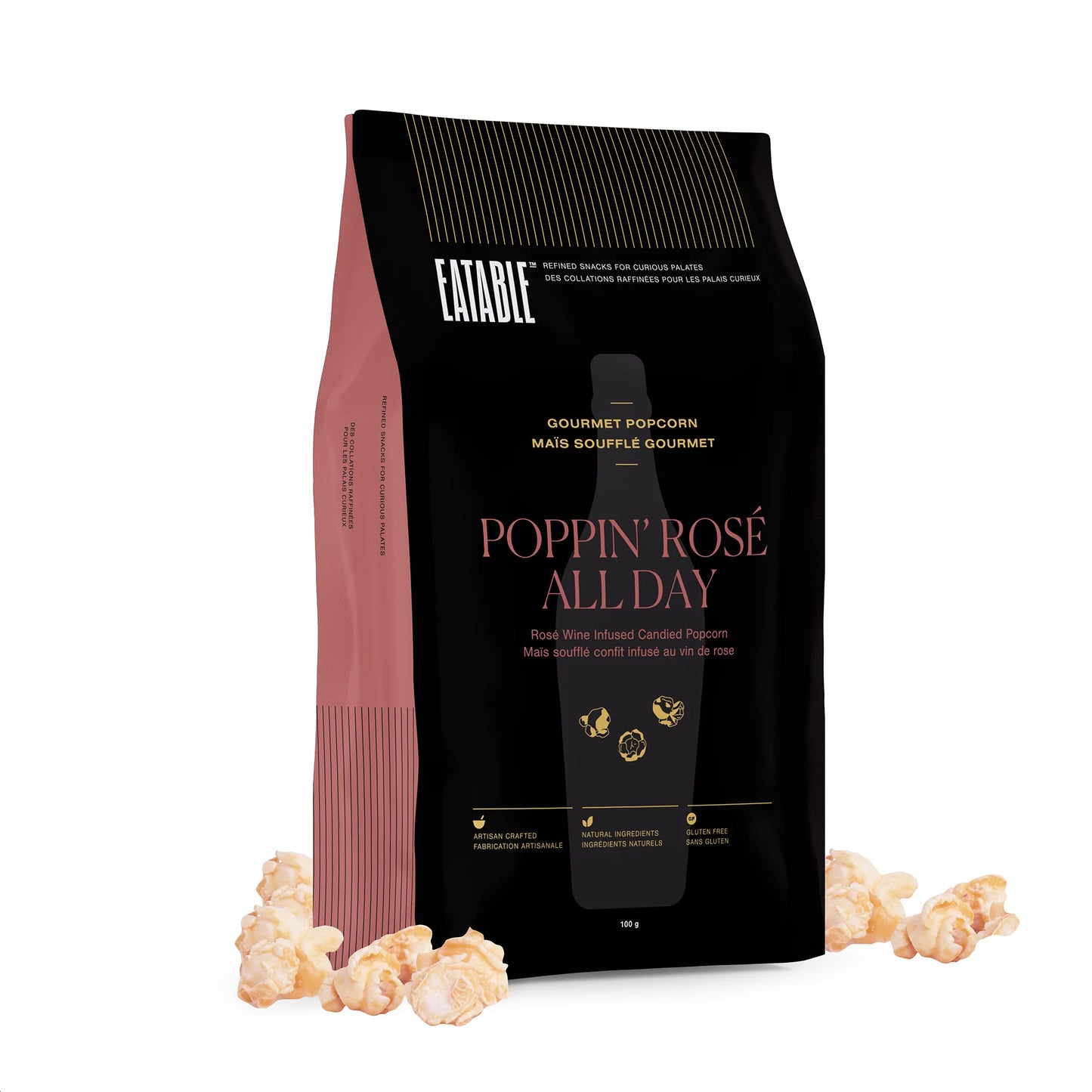 Poppin Rose All Day Eatable Popcorn