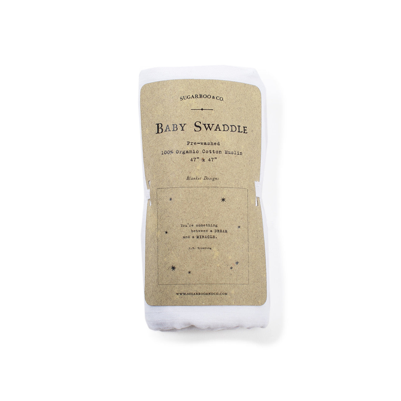 E.B. Browning Baby Swaddle