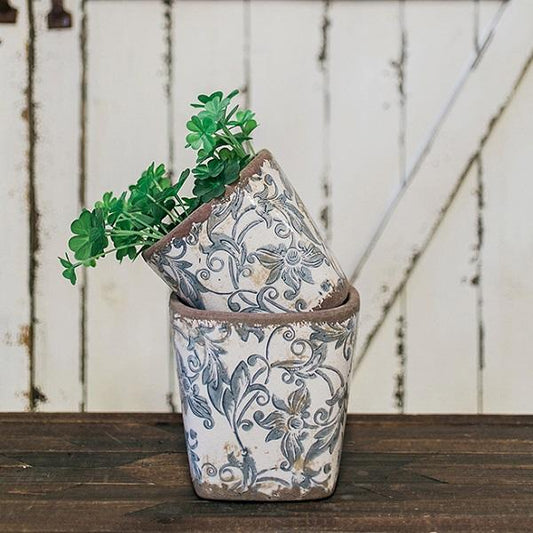 Vintage Ceramic Flower Pots
