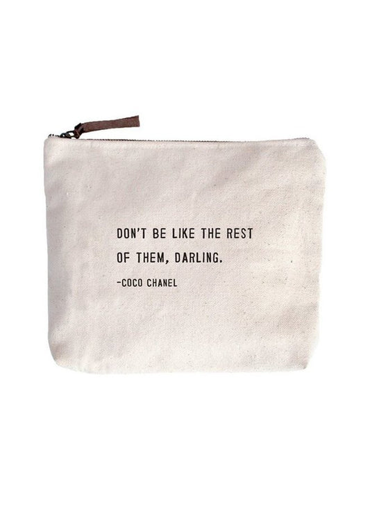 Coco Chanel Canvas Bag