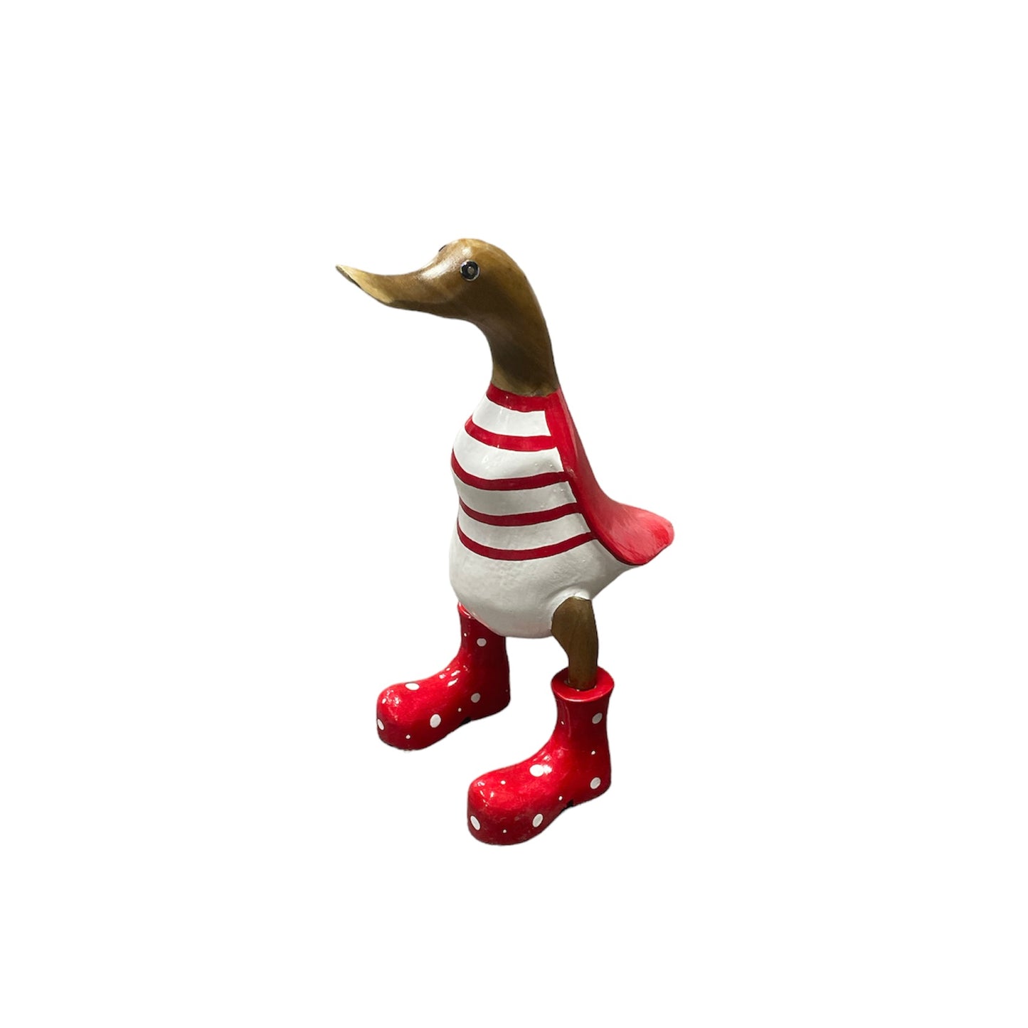 Small Red & White Duck