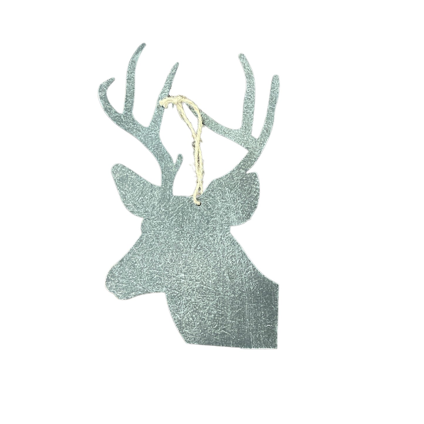 Black Deer Head Ornament